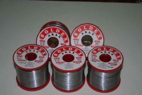 Soldex Arax 1.3 mm 500 gr Pastalı Lehim Teli ürün görseli 1