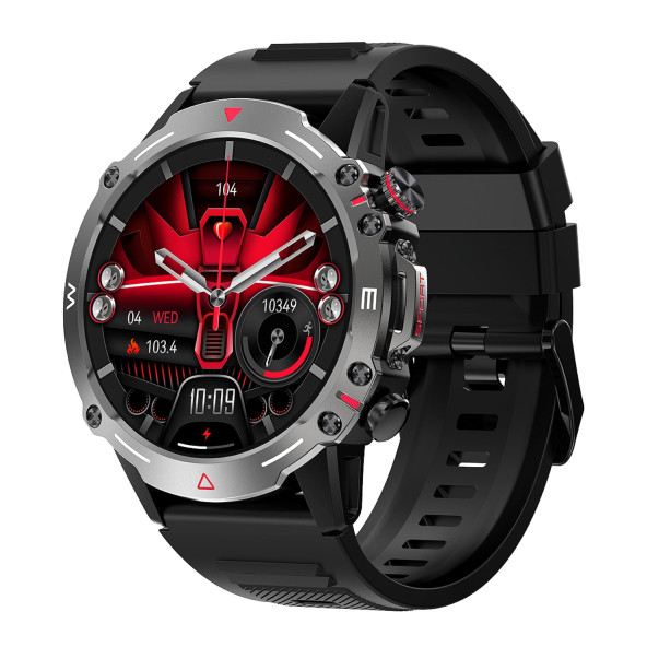 ZCWATCH V0323 Amoled Outdoor Tank1, Bt Call, Spor Sağlık, IP68 Profesyonel Akıllı Saat ürün görseli 1