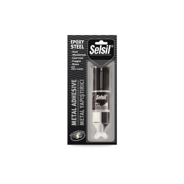 Selsil Epoksi Metal Yapıştırıcı 25 GR ürün görseli 1