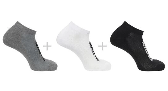 Salomon Everyday Low 3 Pack 3 Parça-Adet Unisex Çorap ürün görseli 1