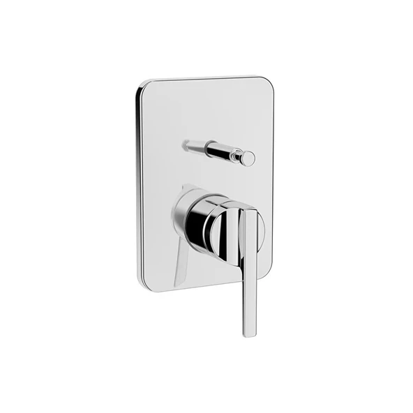 VitrA Suit U A42286 Ankastre Banyo Bataryası, Krom ürün görseli 1