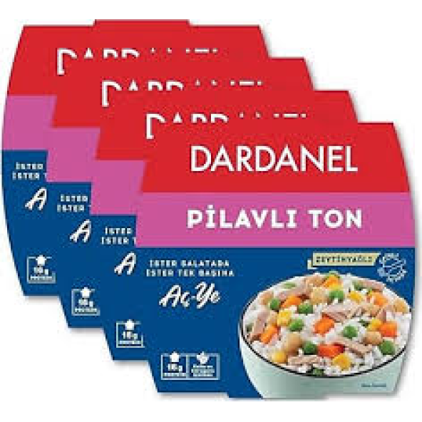 Dardanel Pilavlı Ton 160 gr X 4 Adet ürün görseli 1