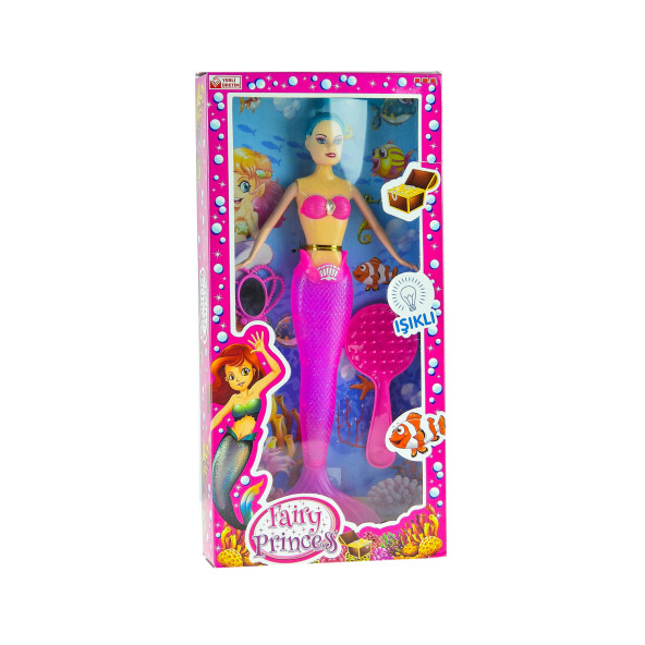 Oyuncak Deniz Kızı Işıklı 30 Cm - Resim 2