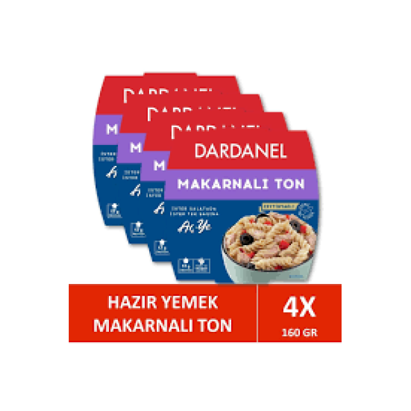 Dardanel Makarnalı Ton 160 gr X 4 Adet ürün görseli 1