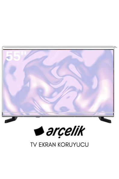 Arçelik Uyumlu 55" Inç 140 Ekran Tv Koruyucu Kırılmaz Paneli ürün görseli 1