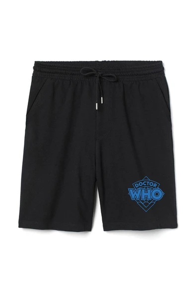 Doctor Who New Erkek Siyah Şort ürün görseli 1