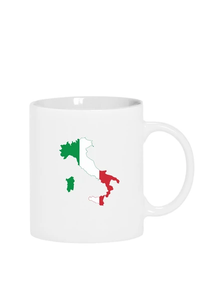 Euro 24 Italy Beyaz Kupa Bardak ürün görseli 1