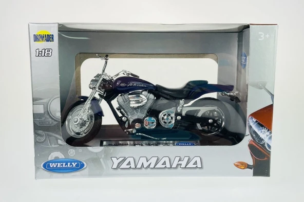 '02 YAMAHA ROAD STAR WARRIOR 1:18 Ölçekli Model ürün görseli 1