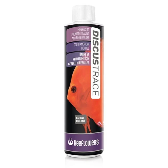 Reeflowers Discus Trace Vitamin Minarel 250 ML SKT: 08/2023 ürün görseli 1