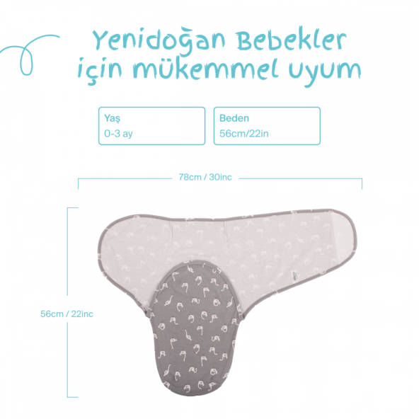 Sevi Bebe İnterlok Bebe Kundak Kuğu - Resim 5