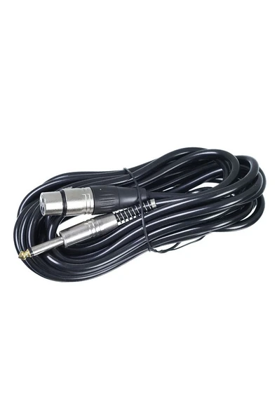 TUNEX Canon Uyumlu Dişi 6,3 mm Erkek 5 Metre Hazır Kablo Tnx-2002 ürün görseli 1