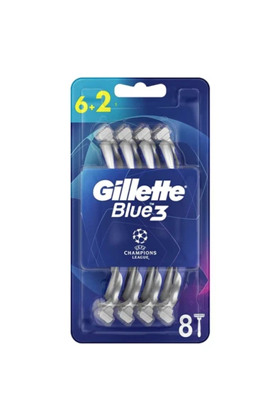GILLETTE BLUE3 6+2 COMFORT ürün görseli 1