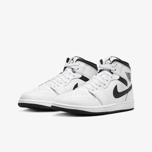 NİKE Air Jordan 1 Mid 'Reverse Panda' DQ8426-132 - Resim 3