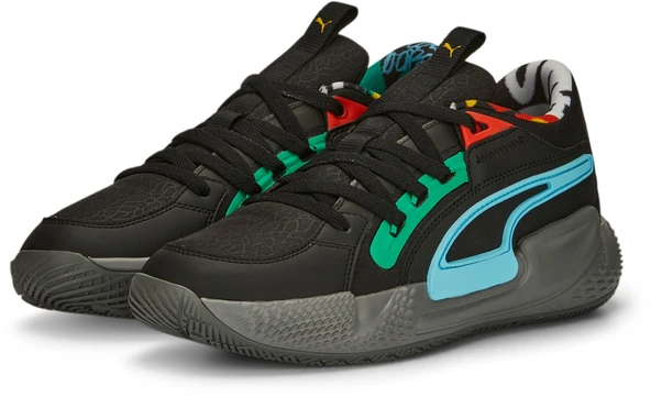 Puma 378265-01 Court Rider Chaos Block Basketbol Erkek Spor Ayakkabı ürün görseli 1