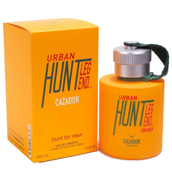 Cazador CAZ 9566CN Hunter Urban 100 Cl EDT Erkek Parfüm Hardal ürün görseli 1