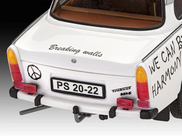 Revell, M.Set Trabant 601S Araba ‎67713 - Resim 5
