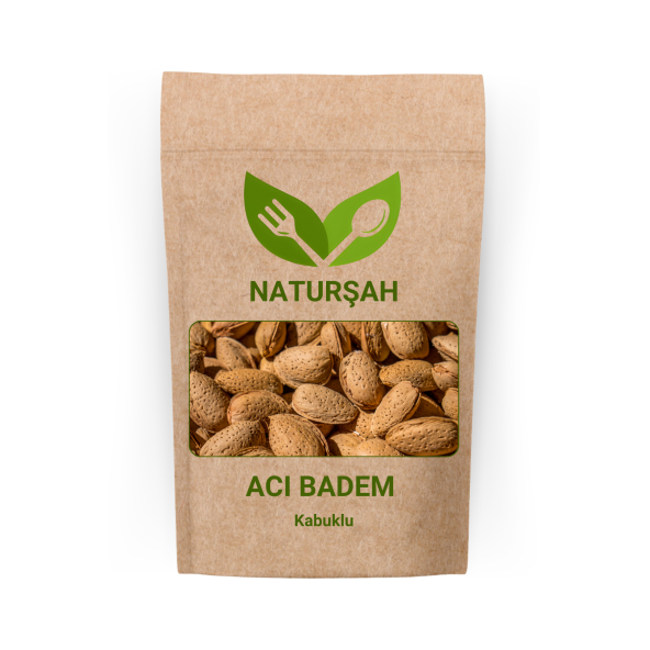 Naturşah Kabuklu Acı Badem 100 Gr ürün görseli 1