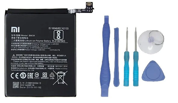 Xiaomi Mi MİX 3 - BM 3K - Batarya Pil Sıfır Orijinal + TAMİR SETİ ürün görseli 1