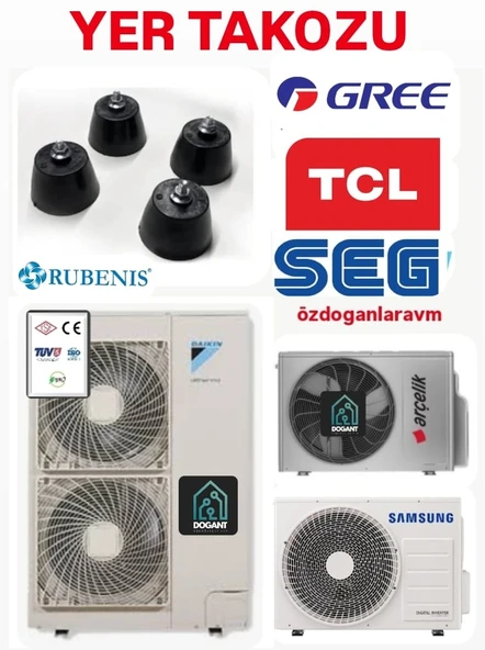 Klima Titreşim Motor Koruma YER Takozu ürün görseli 1