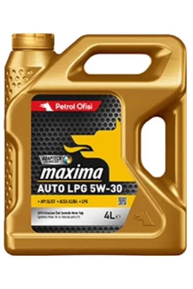Petrol Ofisi Maxima Auto Lpg 5W-30 4 lt Motor Yağı ürün görseli 1