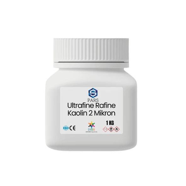 Ultrafine Rafine Kaolin 2 Mikron 1 Kg ürün görseli 1