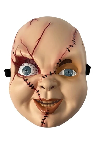 Beysüs Halloween Chucky Maske - Resim 5