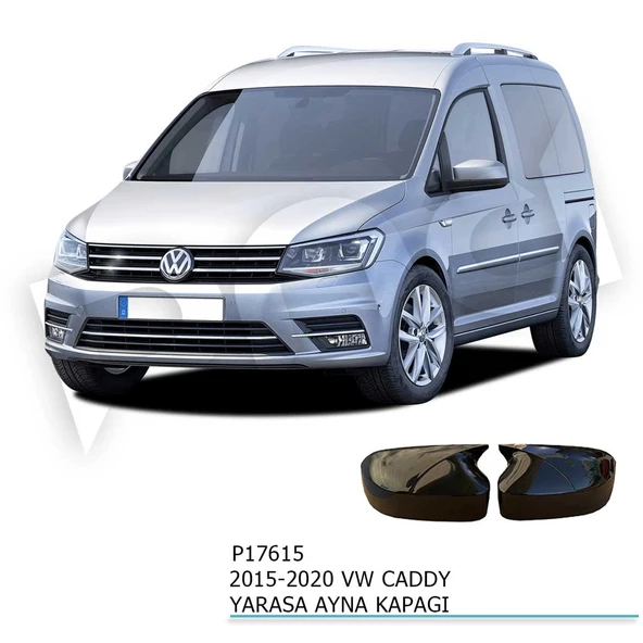 Volkswagen Caddy Mk3 Yarasa / Batman Ayna Kapağı ürün görseli 1