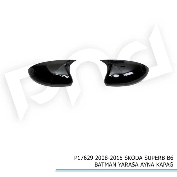 Skoda Superb 2008-2015 Yarasa / Batman Ayna Kapağı ürün görseli 1