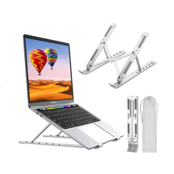Alüminyum Ayarlanabilir Notebook Stant Macbook Laptop Standı - Resim 4