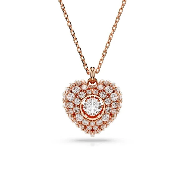 5680402 Swarovski Kolye Hyperbola:Pend Hrt Wh Whıte/Ros ürün görseli 1