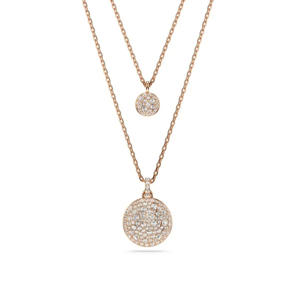 5683449 Swarovski Kolye Meteora:Pend S Layer Cry/Ros ürün görseli 1