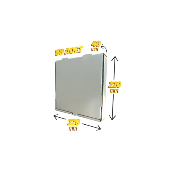 Etliekmek Kutusu Mini 220X220X40 B/BST 50 ADET ürün görseli 1