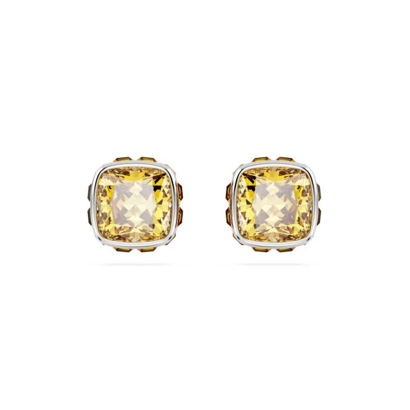 5660802 Swarovski Küpe Birthstone:Pe Studs Nov Yel/Rhs ürün görseli 1