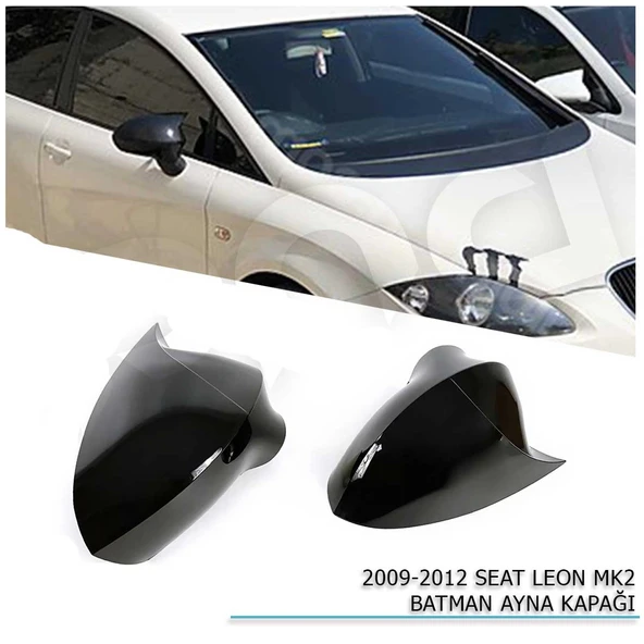 Seat Leon Mk2.5 2009-2012 Yarasa / Batman Ayna Kapağı ürün görseli 1