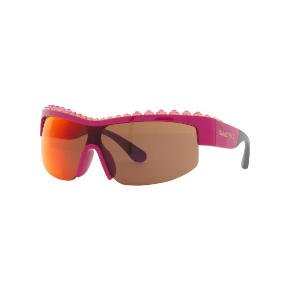 5679555 Swarovski Gözlük Güneş gözlükleri, Maske şekli,SK1126EL, Pembe ürün görseli 1