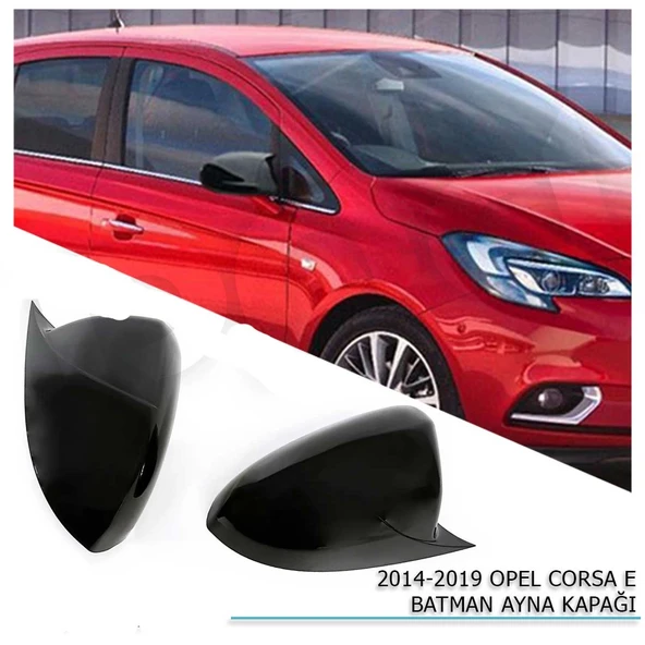 Opel Corsa E 2014-2019 Yarasa / Batman Ayna Kapağı ürün görseli 1