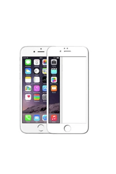 Lims Apple Iphone 7 - 5d Full Ekran Nano Ekran Koruyucu Cam Beyaz ürün görseli 1