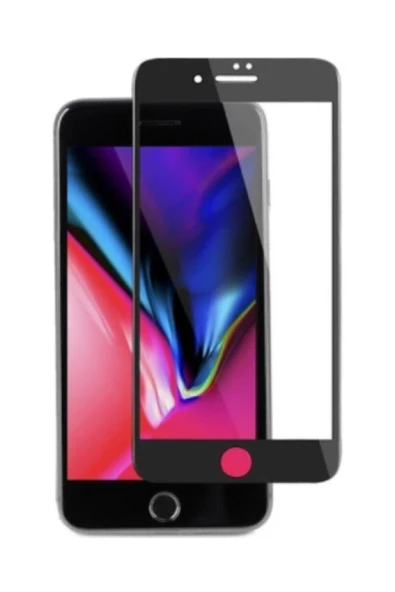 Lims Apple Iphone 6 /6s 5d Full Ekran Nano Ekran Koruyucu Cam Siyah ürün görseli 1