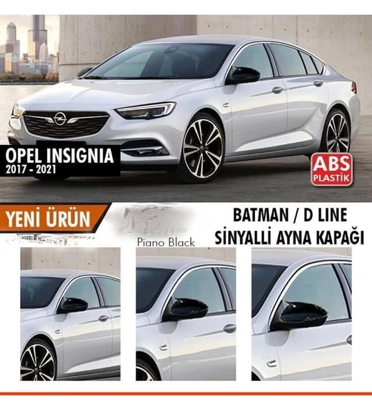 Opel İnsignia 2017-2021 Yarasa / Batman Ayna Kapağı ürün görseli 1