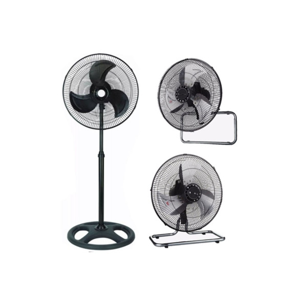 Vanti KCF276 130W 18 inç Metal Sanayi Tipi Duvar Masa ve Ayaklı Vantilatör ürün görseli 1