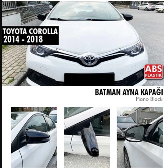 Toyota Corolla 2013-2018 Yarasa / Batman Ayna Kapağı ürün görseli 1