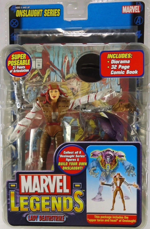 Marvel Legends Lady Deathstrike - 15 cm ürün görseli 1
