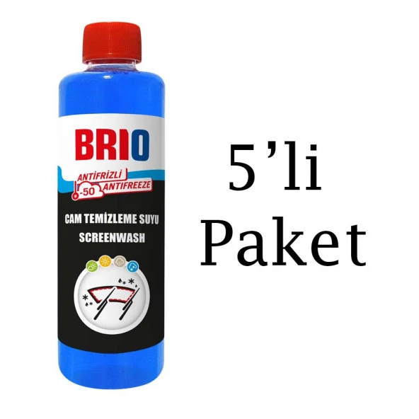 Cam Suyu 250 Ml -50 Derece 5'li Paket ürün görseli 1