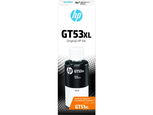 HP 1VV21AE Siyah Mürekkep Kartuş (GT53XL) ürün görseli 1