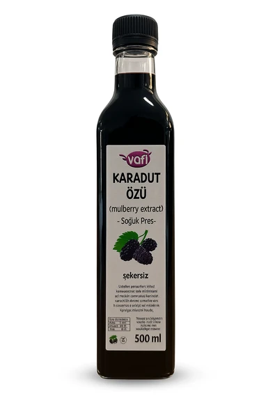 Vafi Öz Serisi Karadut Özü 700 gr (500 ml) 1 ADET ürün görseli 1
