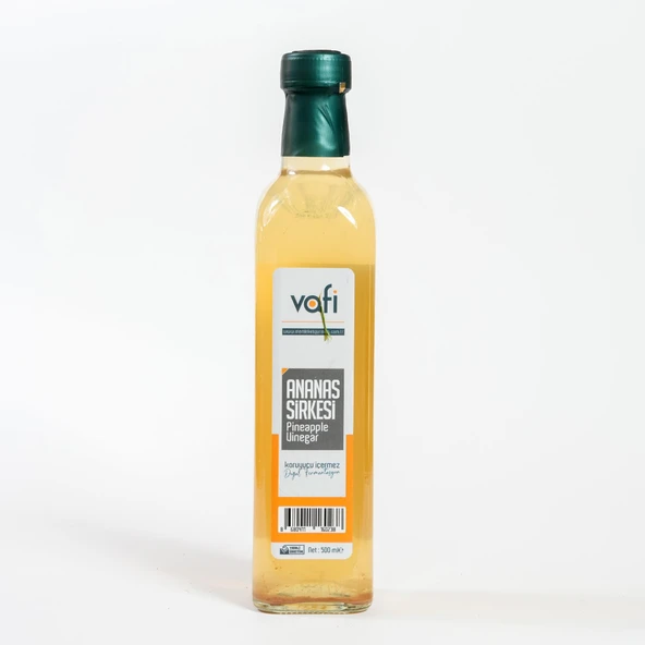 Vafi Sirke Serisi Ananas Sirkesi 500 ml 1 ADET ürün görseli 1