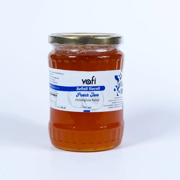 Vafi Şeftali Reçeli 700 gr MG 1 ADET ürün görseli 1