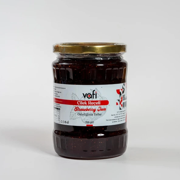Vafi Reçel Serisi Çilek Reçeli 700 gr 1 ADET ürün görseli 1