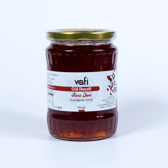 Vafi Reçel Serisi Gül Reçeli 700 gr  1 ADET ürün görseli 1