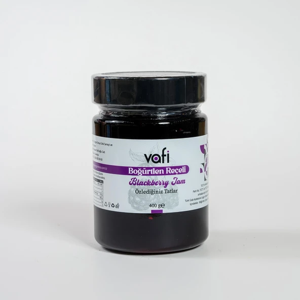 Vafi Reçel Serisi Böğürtlen Reçeli 400 gr 1 ADET ürün görseli 1